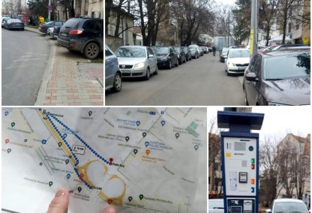 Contorizarea mașinilor în mun. Iași