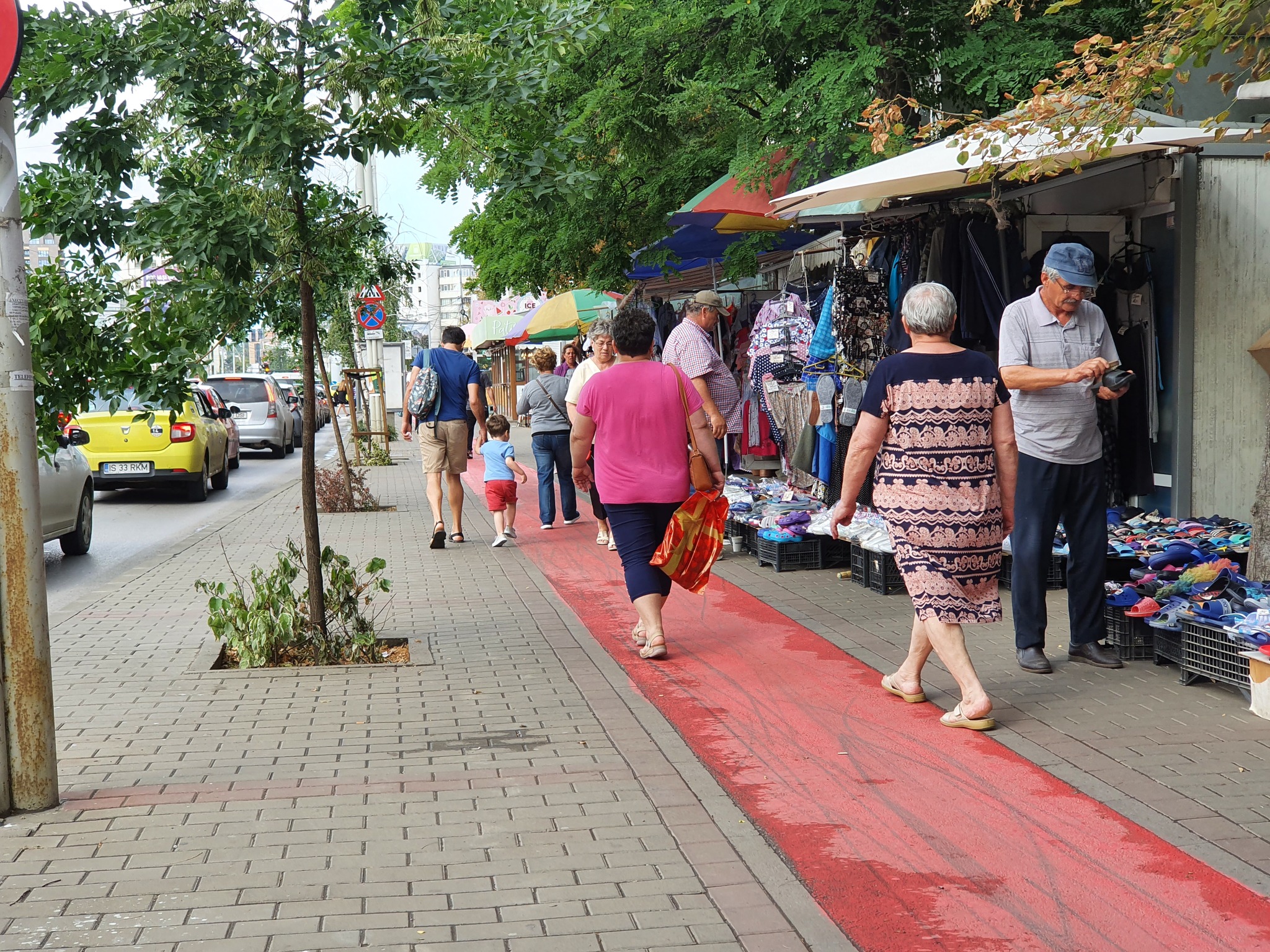 Pățania biciclistei Loredana pe “pista” din Podu Roș