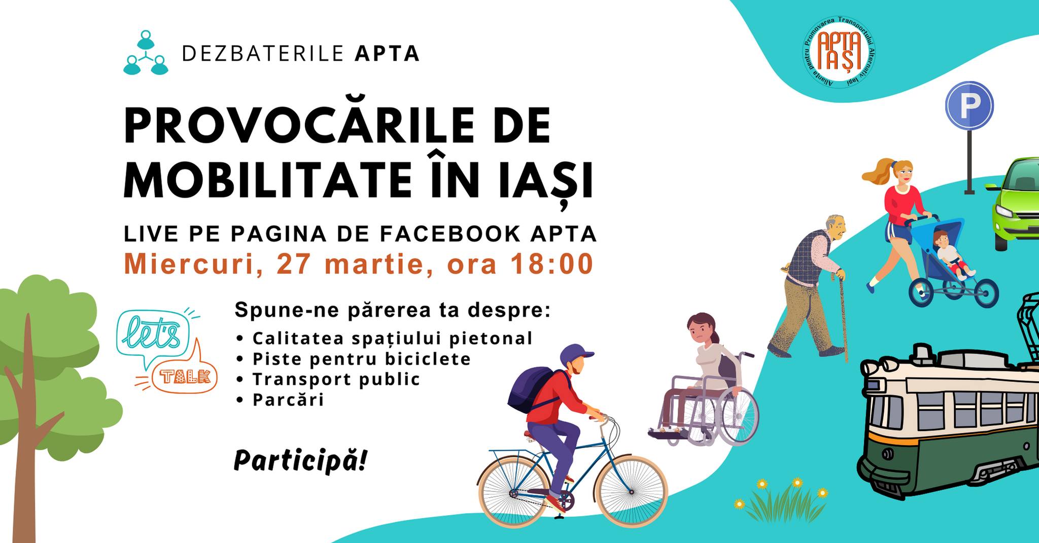 Provocările de mobilitate în Iași | În dialog cu publicul
