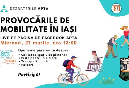 Dezbatere privind provocările de mobilitate din Iași